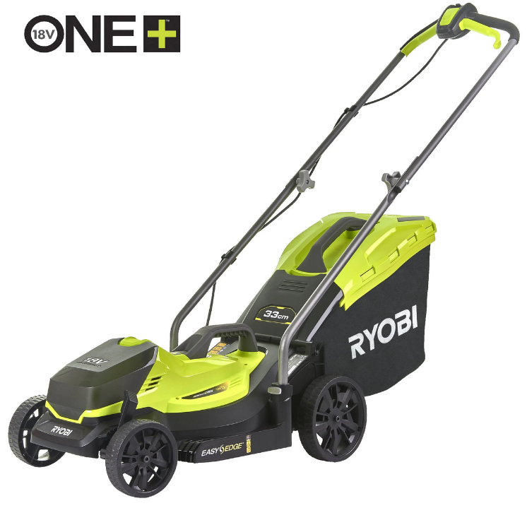 Ryobi OLM1833B Tosaerba a batteria 18V, Taglio 33cm con mulching , solo corpo macchina