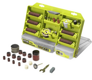 Ryobi RAR800K-150 Kit di accessori per utensili rotativi standard 3,2 mm multiuso da 150 pezzi
