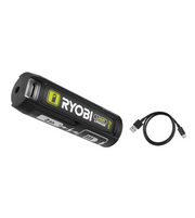 Ryobi RB4L20 Batteria tascabile Power Bank USB Lithium 2,0 Ah con cavo USB
