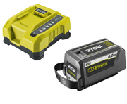 Ryobi RY36BK60B-160 Kit Batteria 36V 6.0Ah + Caricabatterie Rapido professionale