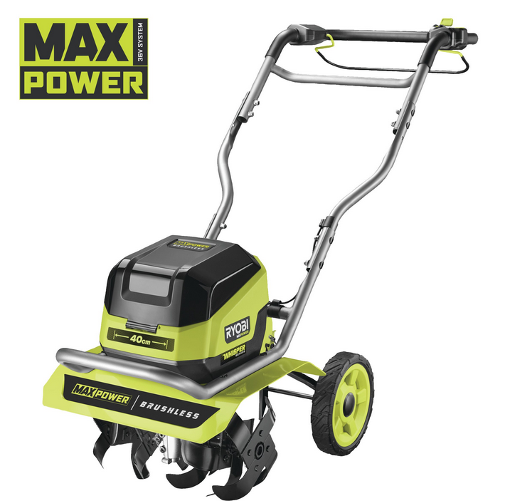 Ryobi RY36CVXA-0 Elettrozappa Motozappa Brushless a batteria 36V , solo corpo macchina