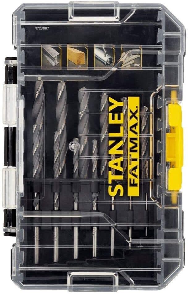 Stanley STA88553-XJ – Set punte trapano per metallo ad alte prestazioni - 13 pezzi