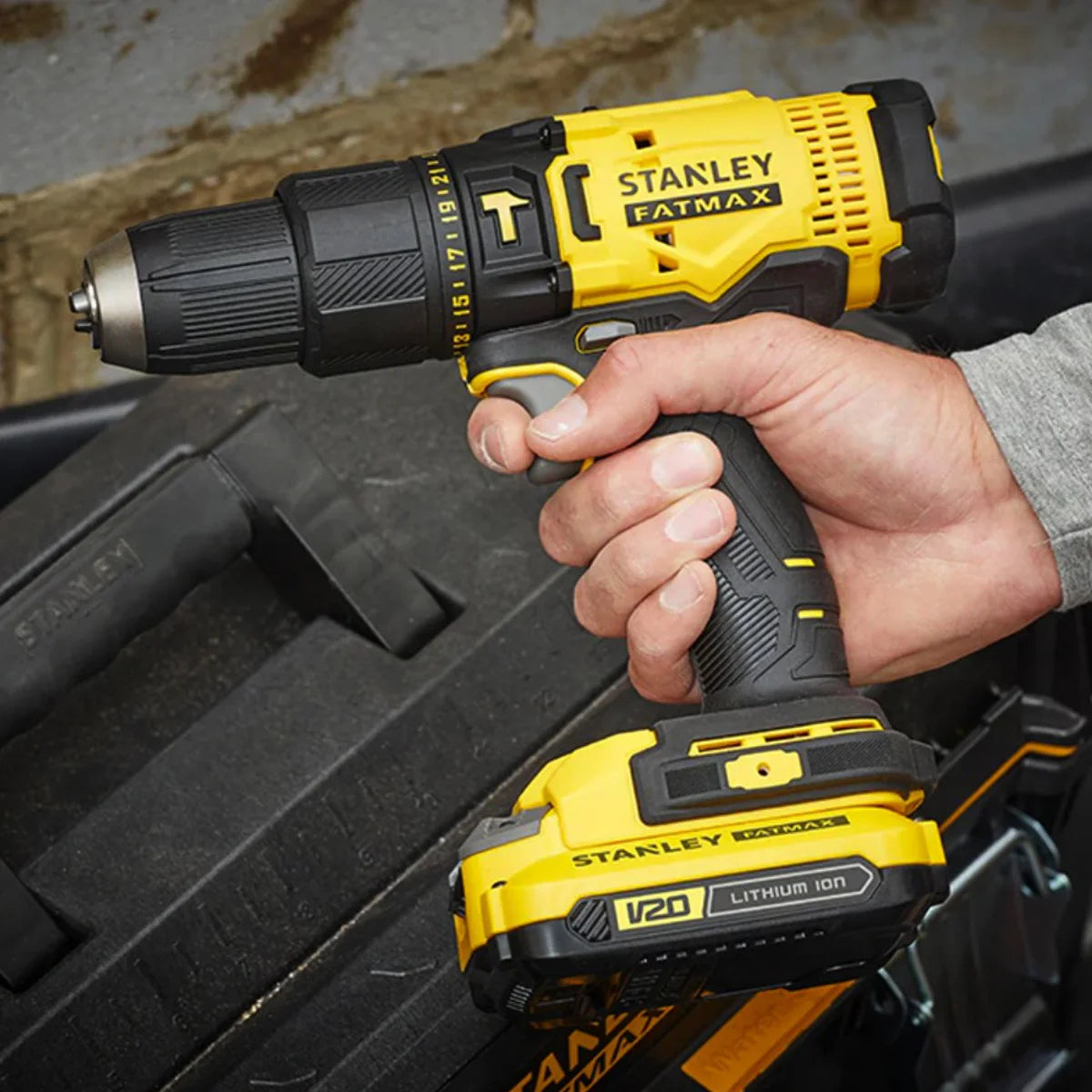 STANLEY FatMax SFMCD711D2K Trapano a Percussione 2 batterie