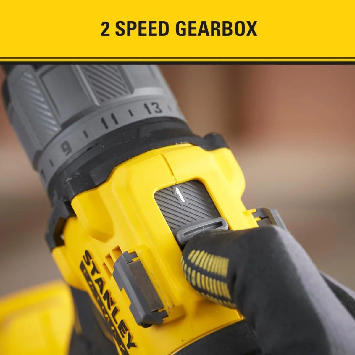 STANLEY SFMCD726B-XJ FATMAX Trapano a percussione brushless a batteria 18V V20 (solo utensile)