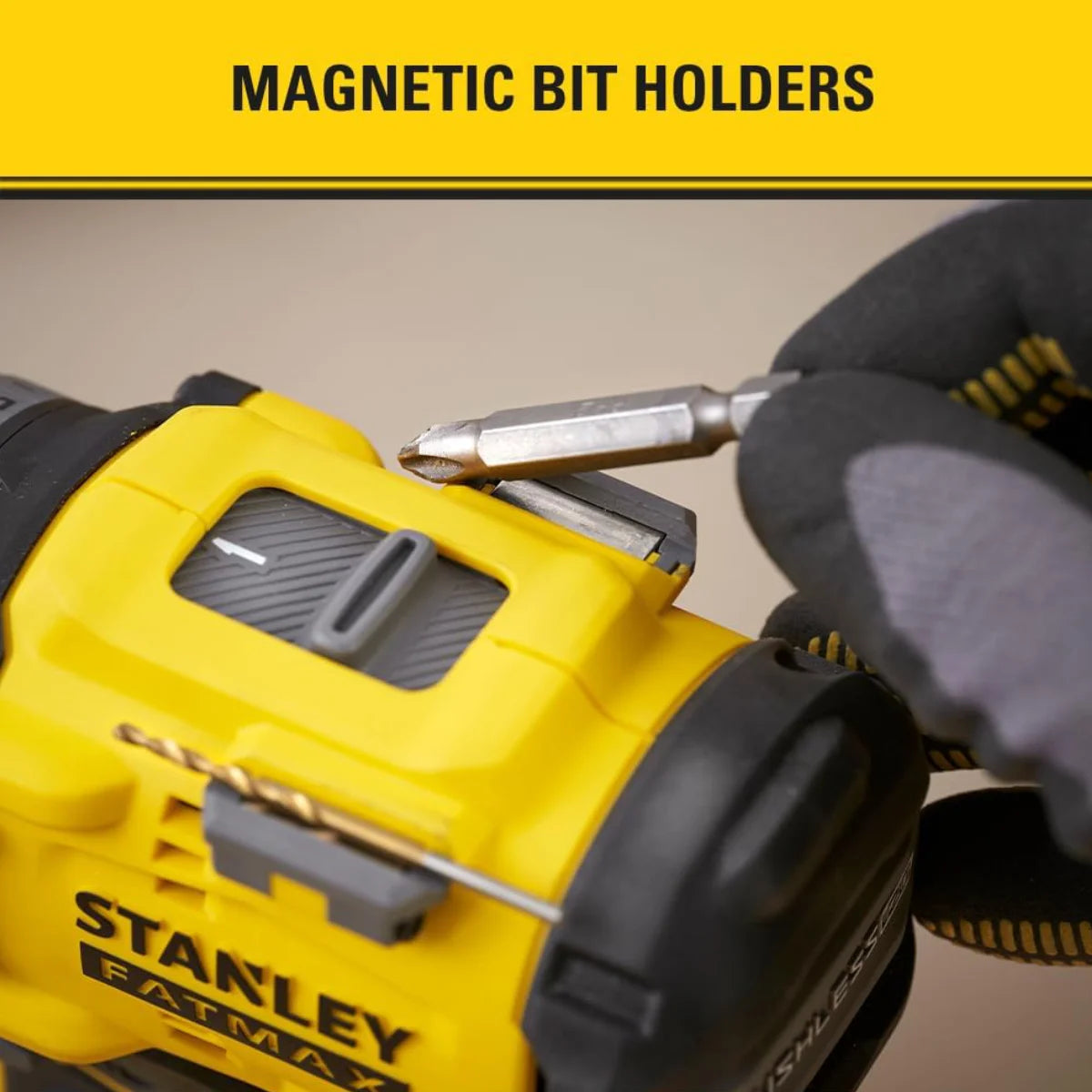 STANLEY SFMCD726B-XJ FATMAX Trapano a percussione brushless a batteria 18V V20 (solo utensile)