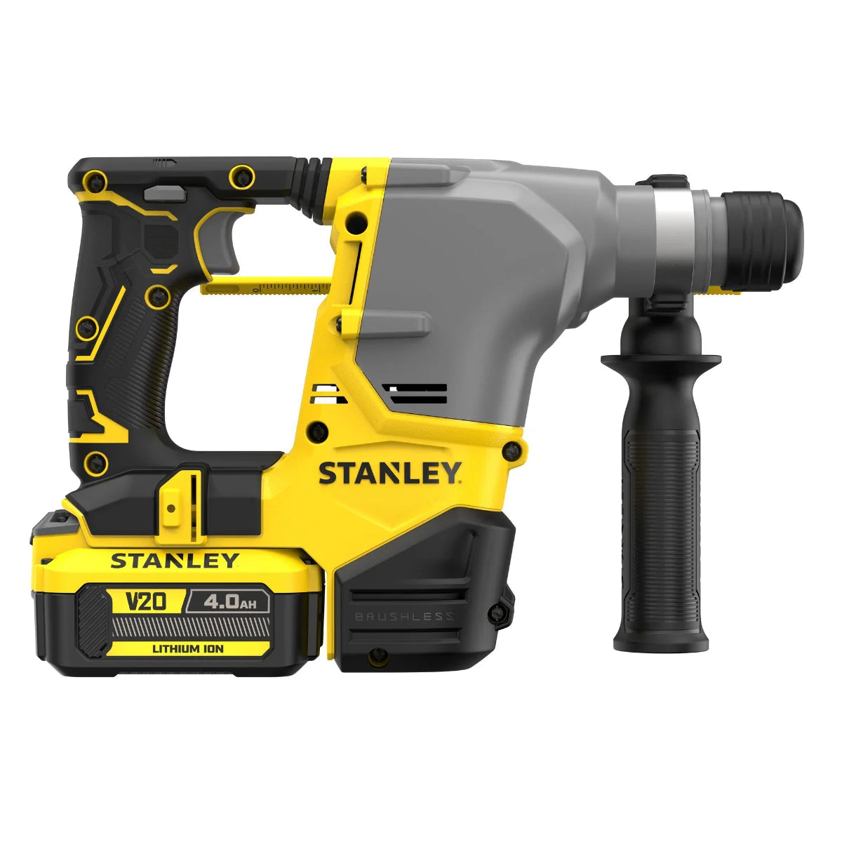 STANLEY SFMCH910M2T-IT Martello SDS-Plus compatto V20 -18V - 2.5J 2x4Ah