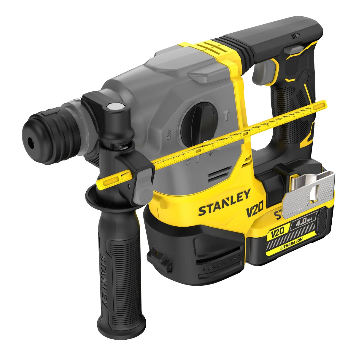 STANLEY SFMCH910M2T-IT Martello SDS-Plus compatto V20 -18V - 2.5J 2x4Ah
