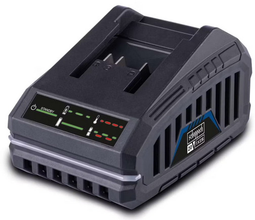 Scheppach sbc2.4a Caricabatterie "lento" 20v per batterie 2.0/4.0 ah serie ixes