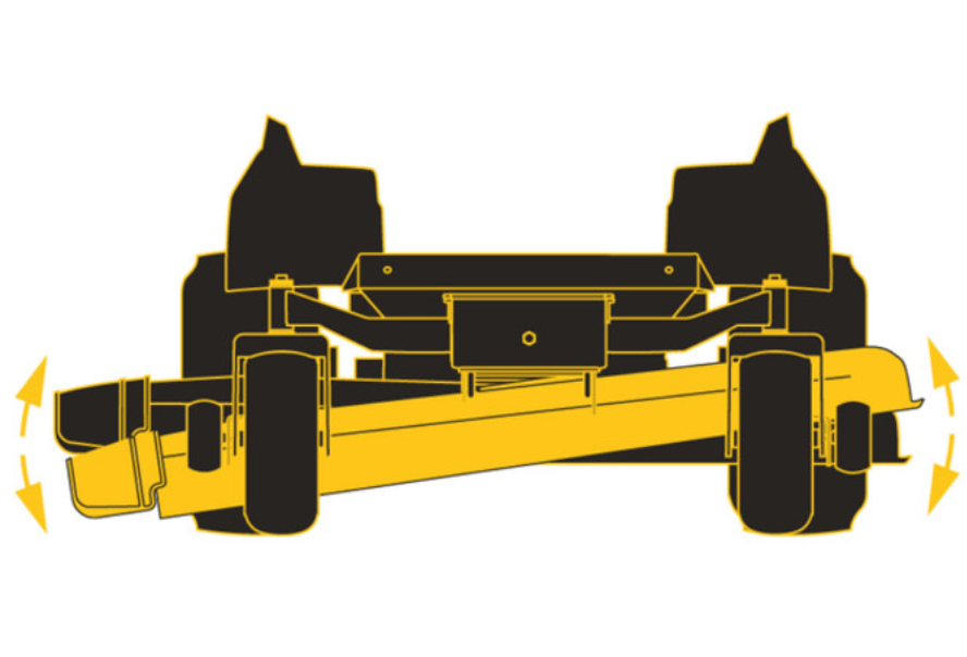 Cub Cadet Z2 117S Rasaerba zero turn volante, raggio zero per pendenze 46% (25°) , taglio 117 cm , c.c. 726 Trasmissione Doppia Hydro