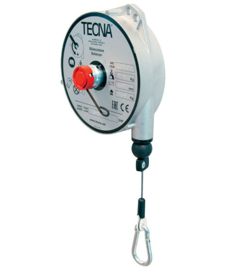 Tecna 9338 bilanciatore 6-8 kg - corsa 2500 mm , portata registrabile