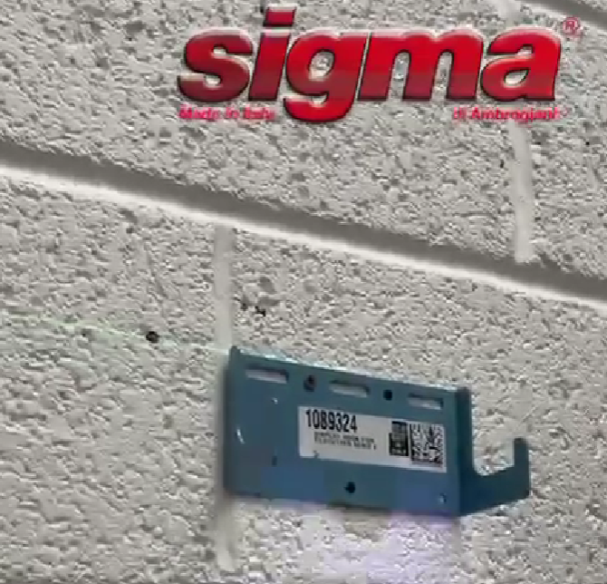 Sigma 1089324 staffa da muro per appendere tagliapiastrelle Sigma , escluso modelli Sigma 2G e 7F
