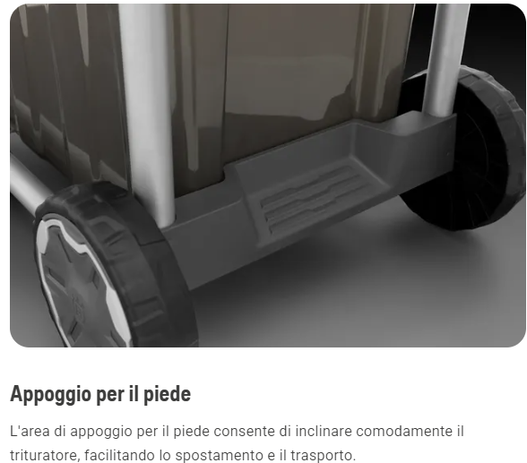 Husqvarna GS 340is Biotrituratore a batteria 36V , rami fino a 40 mm potenza 1400W , 45 litri , solo corpo