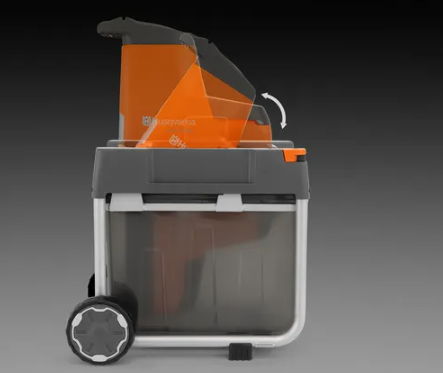 Husqvarna GS 340is Biotrituratore a batteria 36V , rami fino a 40 mm potenza 1400W , 45 litri , solo corpo