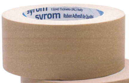 SYRPACK 0006835 Nastro adesivo da imballo in carta colore Avana 50mmx50mt