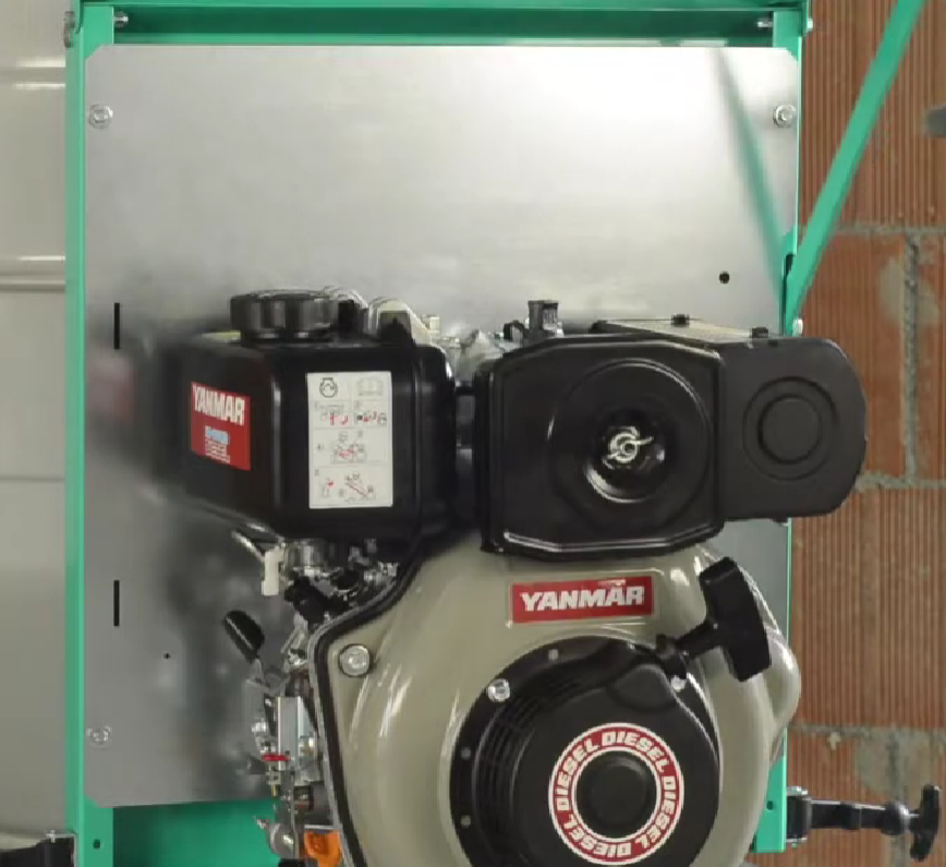 Imer 1105816 syntesi 350 Betoniera professionale motore a scoppio Worms EX170 ,  345 litri potenza motore 4,2 Kw