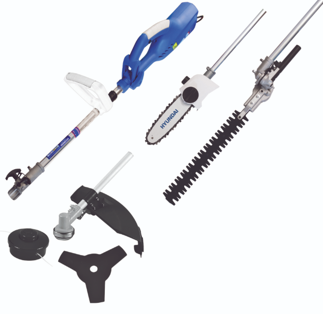 Hyundai 35704 Decespugliatore elettrico 220V Multifunzione 4in1 1400W