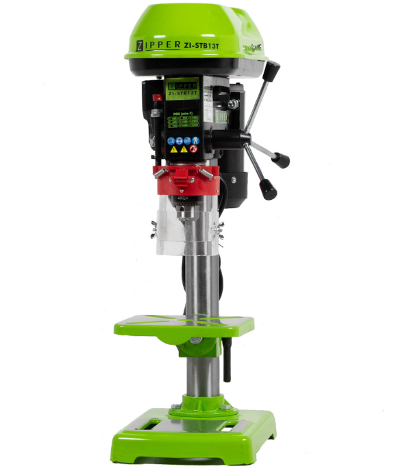 Zipper ZI-STB13T Trapano da banco 400W - 220V , 9 velocità