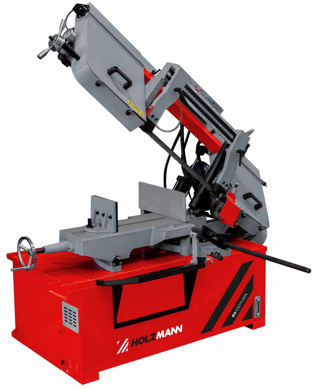 Holzmann BS450TURN_400V Segatrice a nastro x metallo discesa automatica e lubrificazione