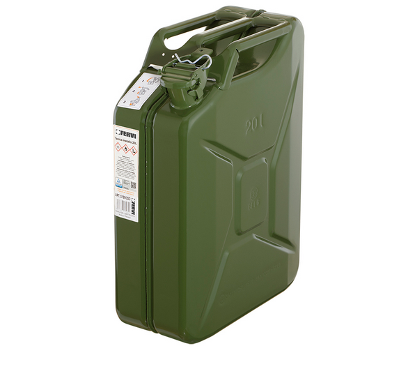 Fervi 0189/20C - Tanica in metallo 20 litri
