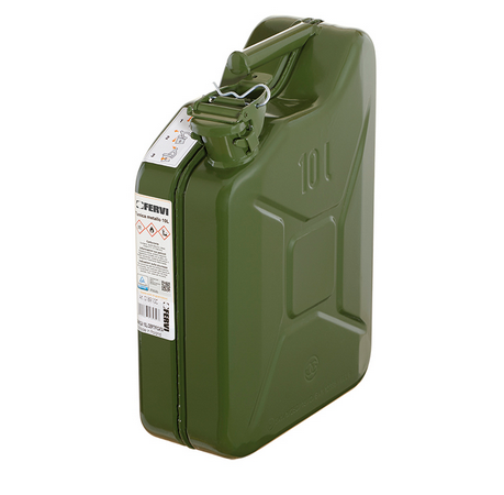 Fervi 0189/10C - Tanica in metallo 10 litri
