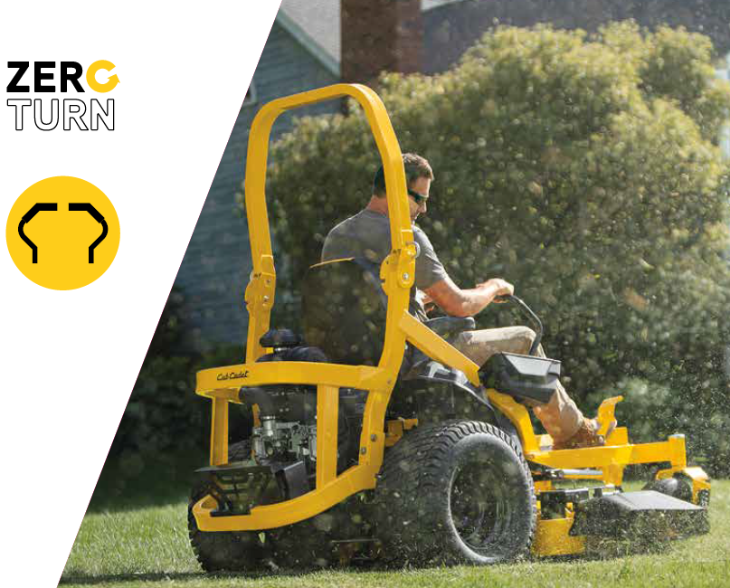 Cub Cadet XZ7 L152i - ULTIMA Rasaerba zero turn a leve , raggio zero per pendenze 46% (25°) , taglio 152 cm , c.c. 747 Trasmissione Doppia Hydro