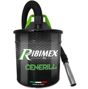 Aspiracenere Ribimex CENERILL - 1000 watt - 18 litri Made in Italy