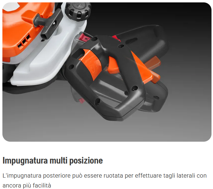 Husqvarna 522HDR75X Tagliasiepi a scoppio professionale con lama da 75 cm , 21,7 c.c , solo 5,2 Kg
