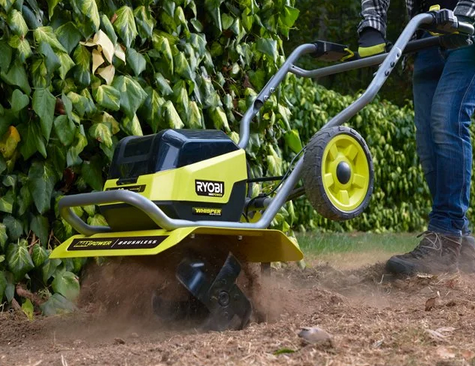 Ryobi RY36CVXA-0 Elettrozappa Motozappa Brushless a batteria 36V , solo corpo macchina