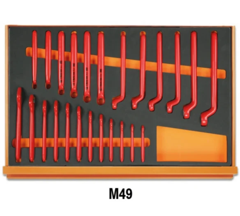 Beta BETA 5988 VHB-MQ Assortimento di 66 utensili per interventi su auto ibrideelettriche e per elettricisti di alto livello