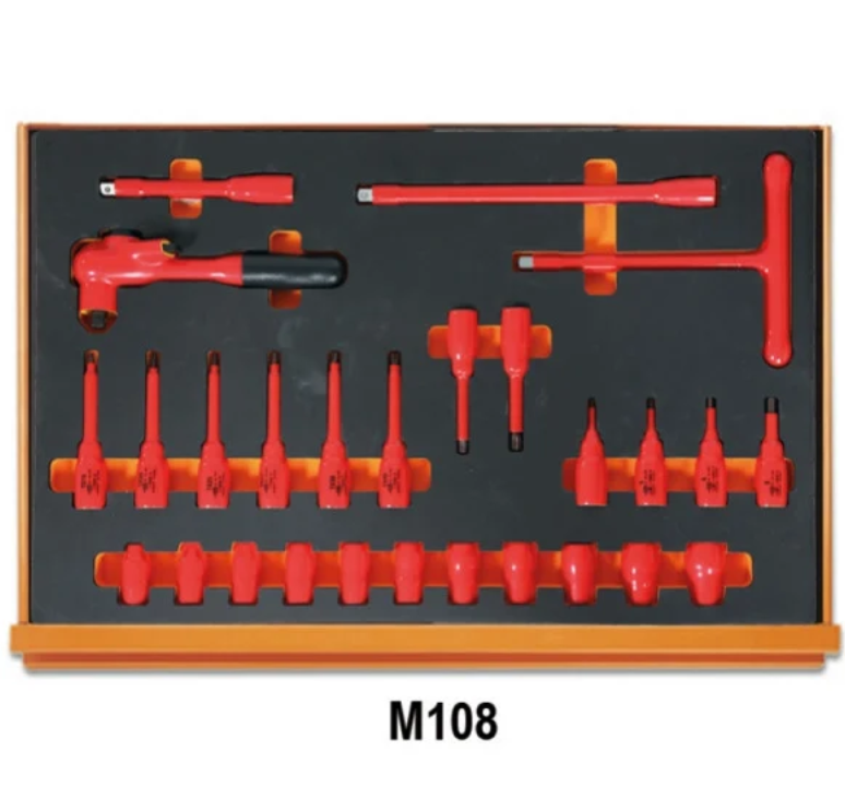 Beta BETA 5988 VHB-MQ Assortimento di 66 utensili per interventi su auto ibrideelettriche e per elettricisti di alto livello