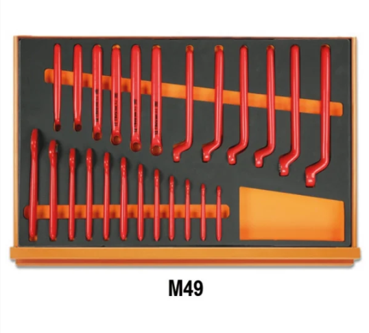 Beta 2400 RSC246-VEM Cassettiera con 81 utensili per la manutenzione dei veicoli ibridi ed elettrici , per elettricisti e elettrotecnici di alto livello