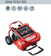 Fini Siltek ts/ol130s Compressore trolley senza olio silenzioso 64 dB , 8 bar , 220v , 20 litri ideale per professionisti