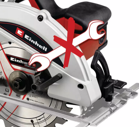 Einhell TC-CS 1410 Sega circolare con disco da 190 mm , 1410W , 220V