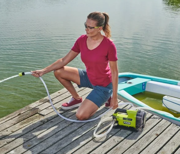 Ryobi RY18TPXA-0 Pompa di superficie brushless a batteria 18V , solo corpo