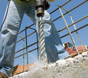 Dewalt DT9417 Punta SDS-MAX da 20mm e lunghezza totale 570mm , 4 taglienti al Carburo per calcestruzzo armato, muratura, pietra naturale e artificiale