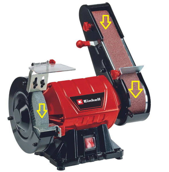 Levigatrice a nastro combinata da banco TC-US 350 - 4466154