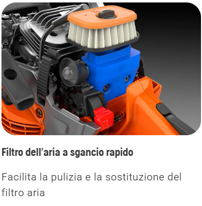 Husqvarna 550 XP Mark II Motosega a scoppio 50cc - barra da 40 cm / 16"