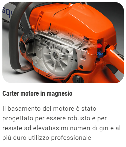 Husqvarna 550 XP Mark II Motosega a scoppio 50cc - barra da 40 cm / 16"