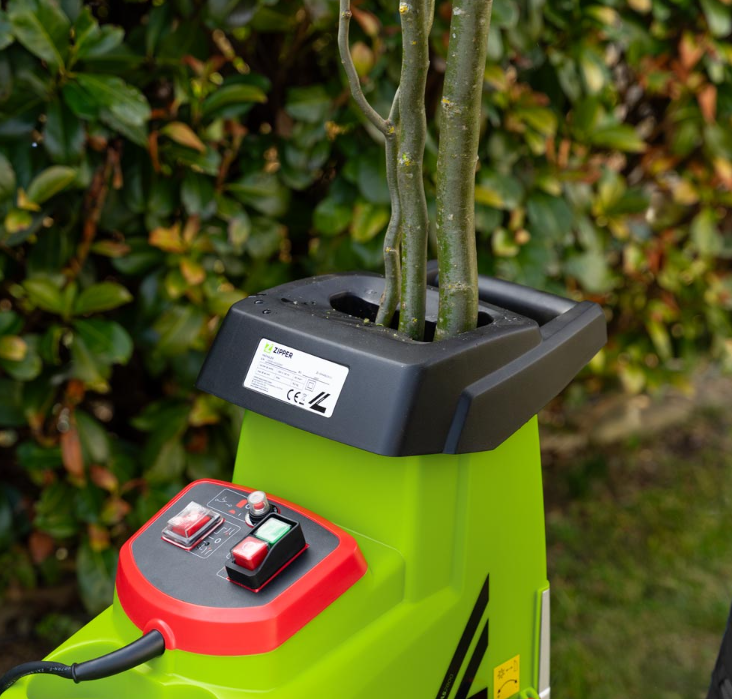 Zipper ZI-GHAS2800 - Biotrituratore elettrico per giardino 220V , ramo max 40 mm