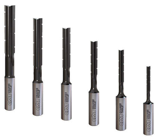 Cmt 102.001.10 Set con 6 punte diritte per mortasare RH attacco 16 mm HSS Made in Italy