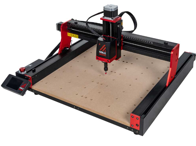 Holzmann ctf45p_230v Fresatrice da banco CNC x legno plastica alluminio con accessori appositi WI-FI