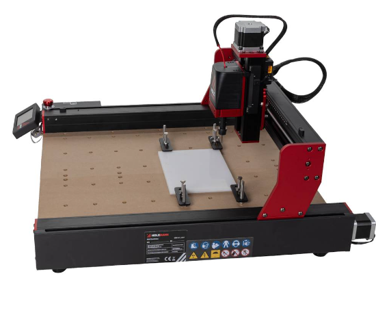 Holzmann ctf45p_230v Fresatrice da banco CNC x legno plastica alluminio con accessori appositi WI-FI