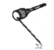 Femi F36090-032 MANOPOLA SUPPORTO GIREVOLE FEMI pos. 32