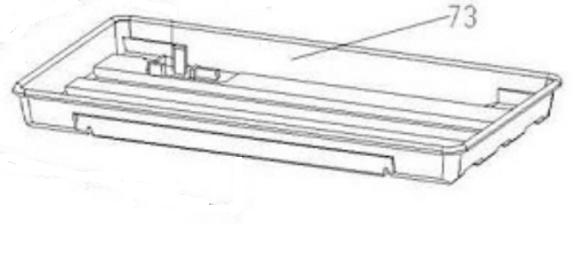 FOX F36420-73 FOX VASCA RACCOLTA ACQUA PER TAGLIAPIASTRELLE F36-420