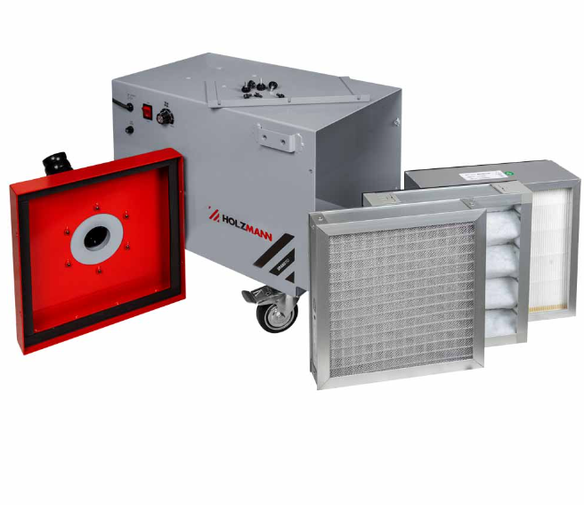 Holzmann SRABS750_230V aspiratore per fumo di saldatura 350W - 220V