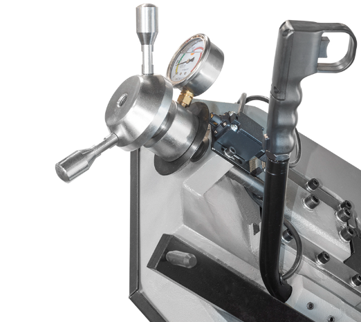 Fervi 0230 Segatrice a nastro a discesa manuale e idraulica gravitazionale 400V - 1500Wtaglio tondo max 250 mm