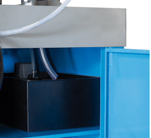 Fervi 0230 Segatrice a nastro a discesa manuale e idraulica gravitazionale 400V - 1500Wtaglio tondo max 250 mm