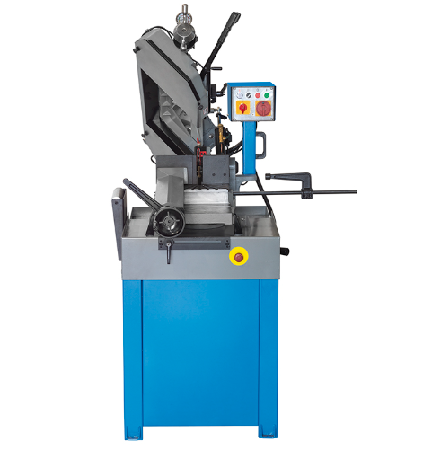 Fervi 0230 Segatrice a nastro a discesa manuale e idraulica gravitazionale 400V - 1500Wtaglio tondo max 250 mm