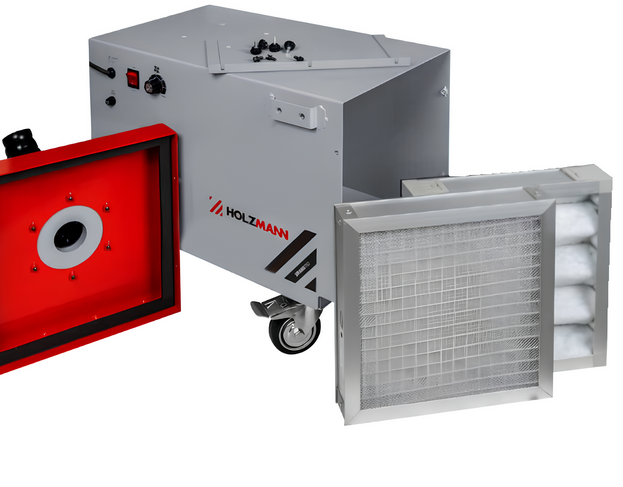 Holzmann SRABS750_230V aspiratore per fumo di saldatura con 2 filtri 350W - 220V