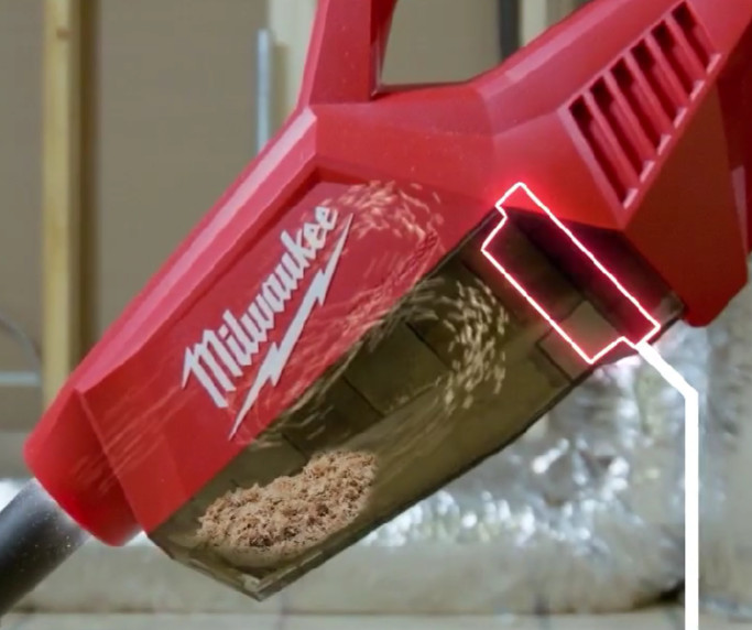 Milwaukee M18 BLCV2-0 Aspiratore compatto M18 Brushless accessori inclusi , solo corpo